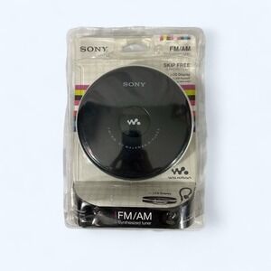 Brand New Sealed Sony D-FJ003 Black color CD Walkman PACKAGE‎ DAMAGE